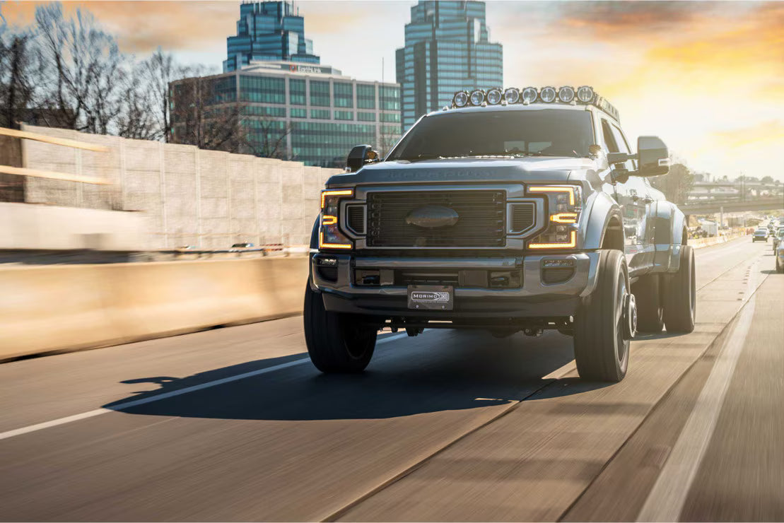 20-22 Super Duty XB LED Headlights ( AMBER DRL )