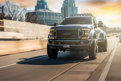 20-22 Super Duty XB LED Headlights ( AMBER DRL )
