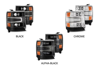 16-18 Chevrolet Silverado Luxx Headlights