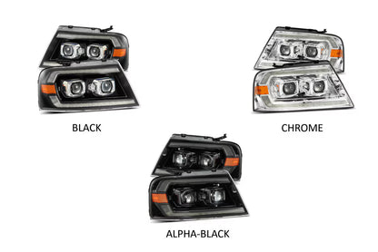 04-08 Ford F-150 Luxx Headlights