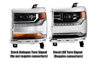 16-18 Chevrolet Silverado Nova Headlights