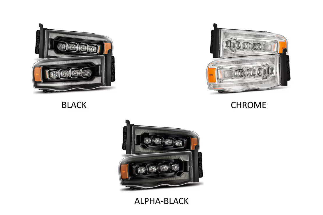 02-05 Dodge Ram Nova Headlights