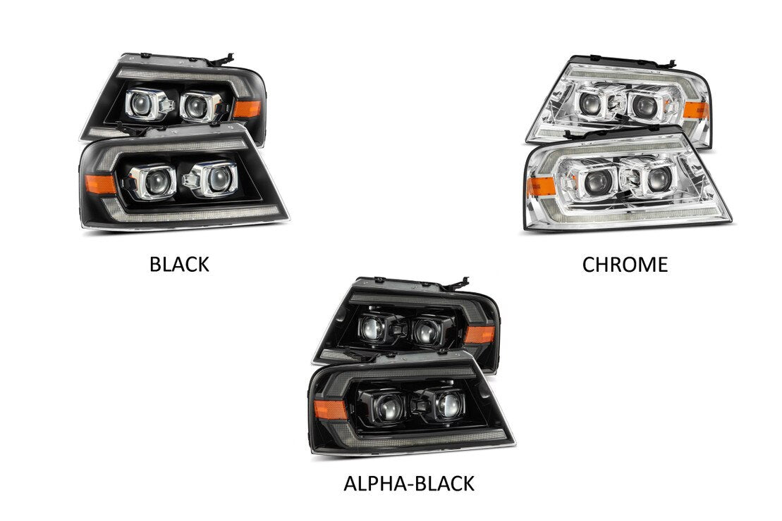 04-08 Ford F-150 Pro Headlights