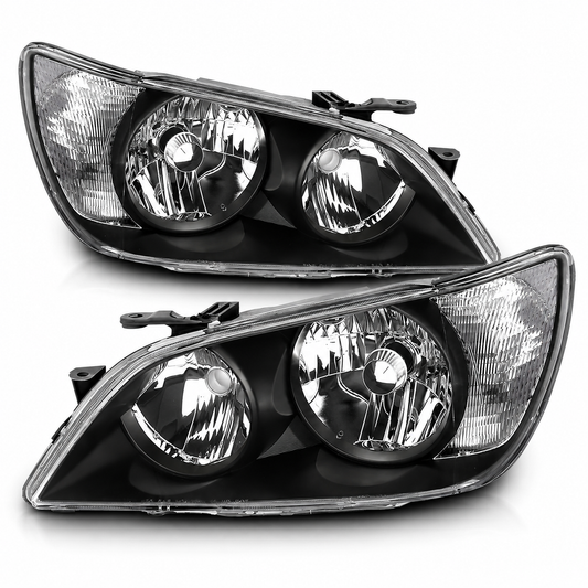 01-05 Lexus IS300 Black OEM Style Headlight