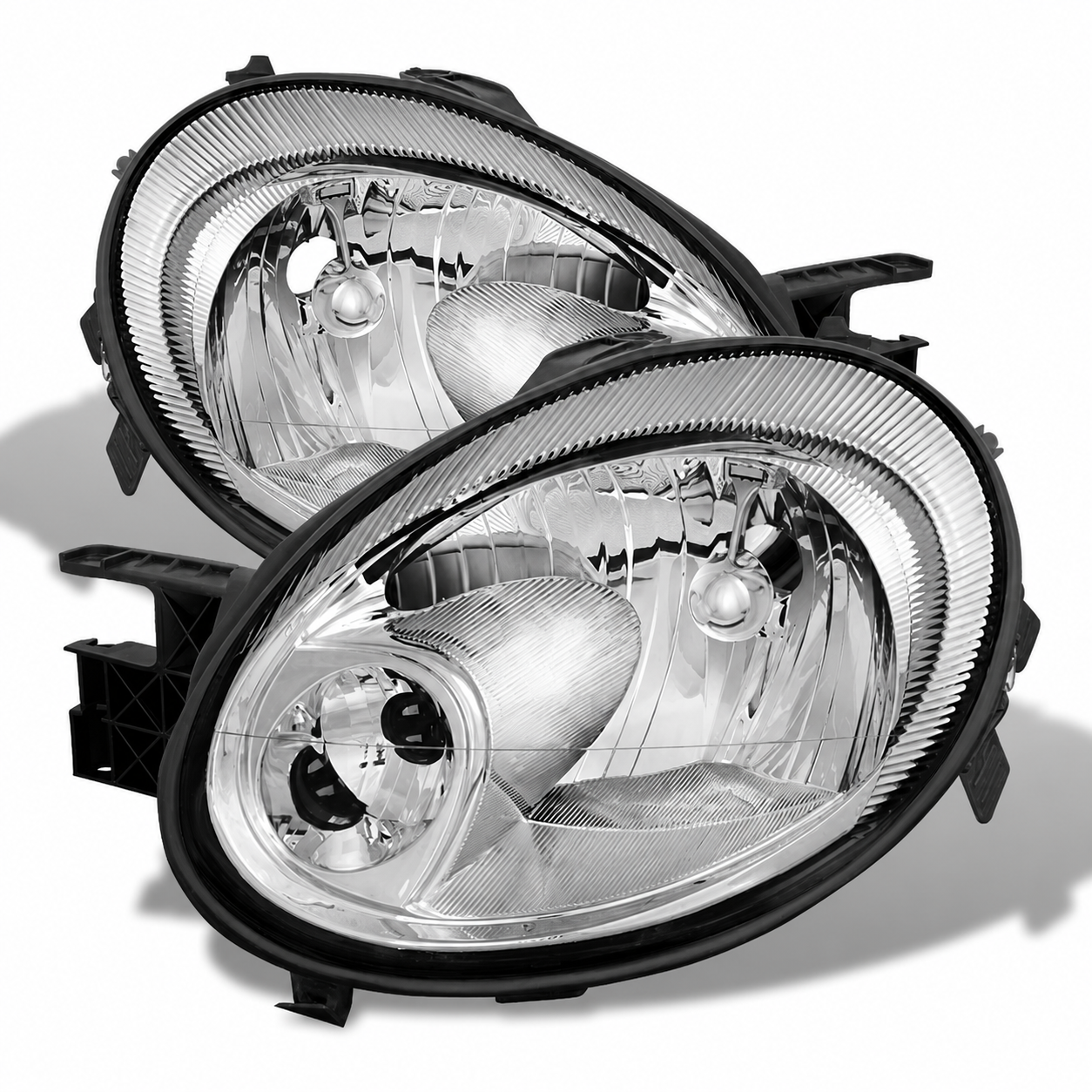 2003-2005 Dodge Neon/SRT-4 Chrome Housing Headlight