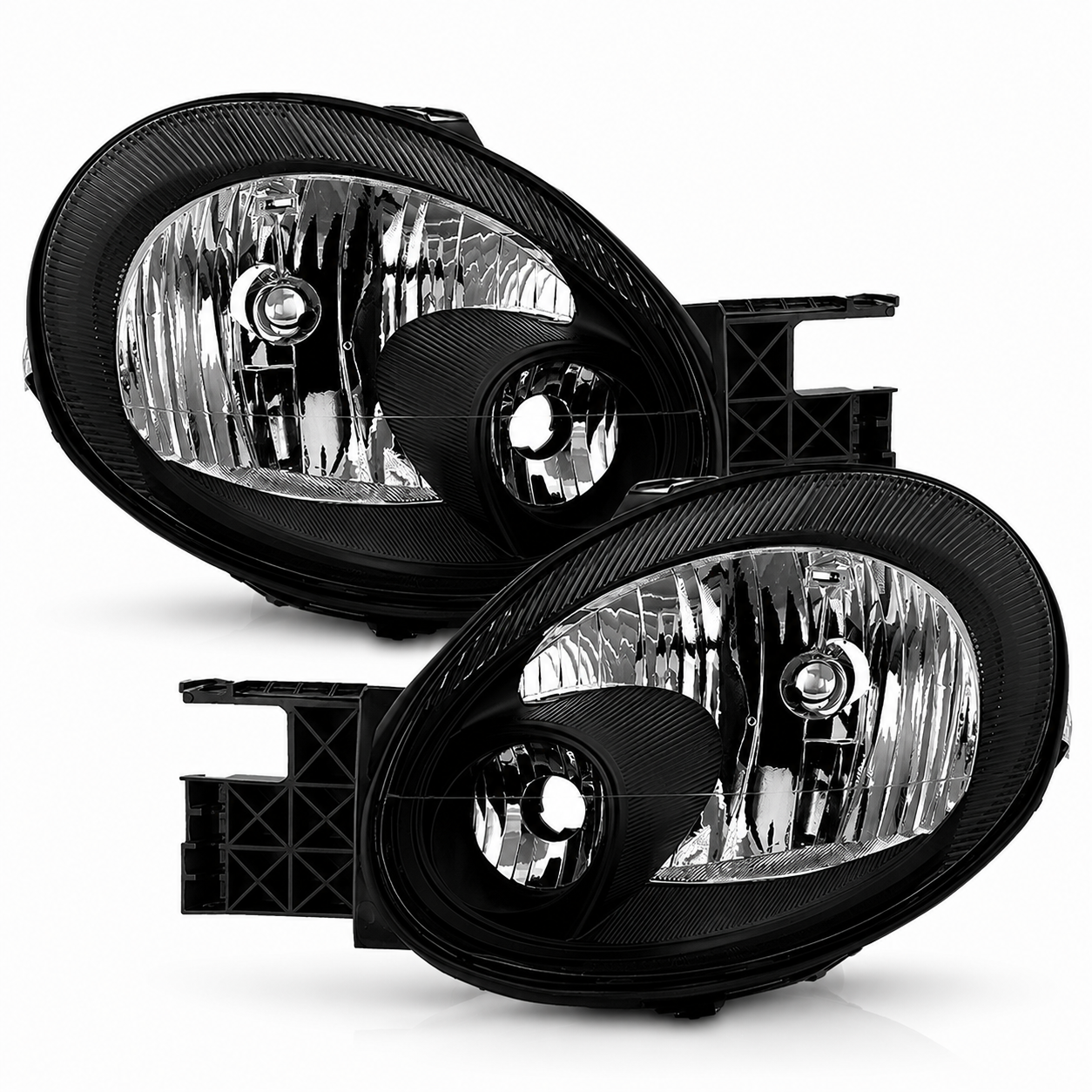 2003-2005 Dodge Neon/SRT-4 Black Housing Headlight