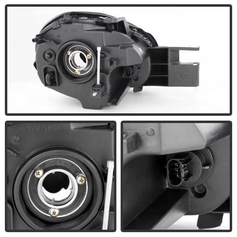 2003-2005 Dodge Neon/SRT-4 Black Housing Headlight