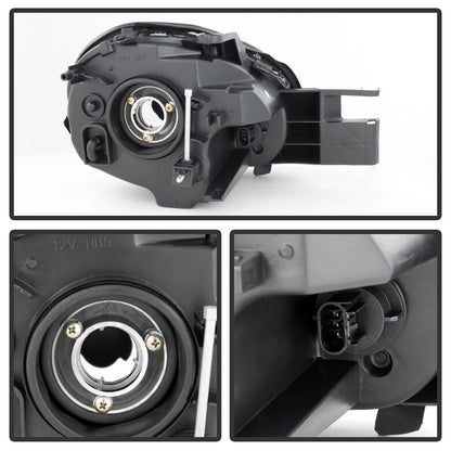 2003-2005 Dodge Neon/SRT-4 Black Housing Headlight