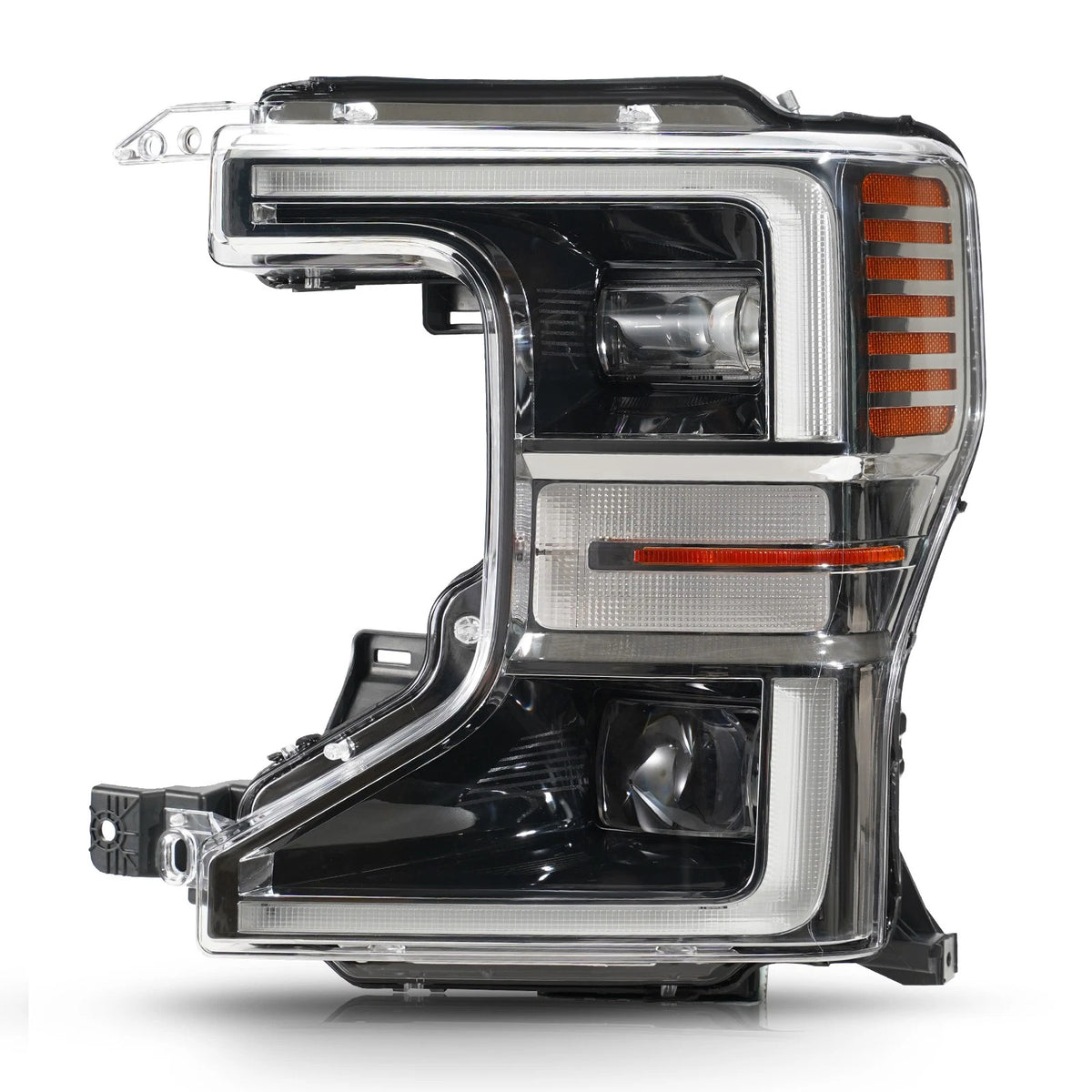 20-22 Ford F-250 Super Duty Chrome LED Headlights