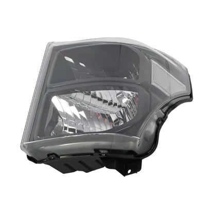 11–16 Ford F250 F350 F450 F550 Super Duty Black Headlights with Clear Reflectors