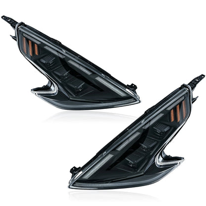09-20 Nissan 370z SINDAR RGB Black Housing LED Headlight