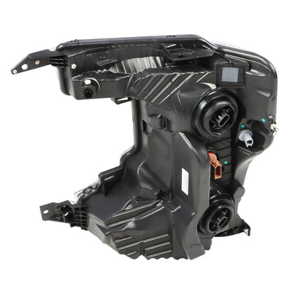 20-22 Ford Superduty Black Housing With Orange Reflector Halogen Headlights