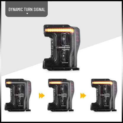 17-19 Ford F250 F350 F450 F550 Super Duty LED Sequential