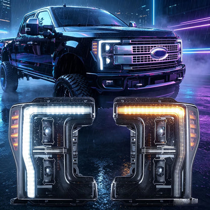 17-19 Ford F250 F350 F450 F550 Super Duty LED Sequential