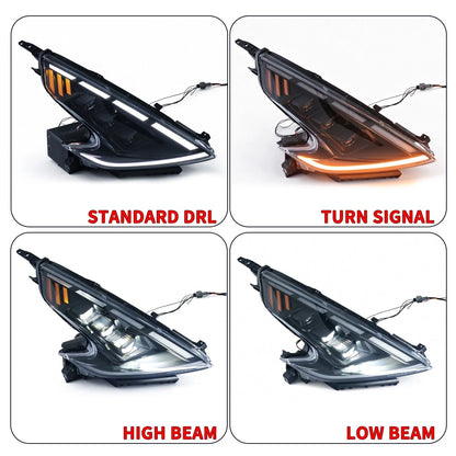 09-20 Nissan 370z SINDAR RGB Black Housing LED Headlight
