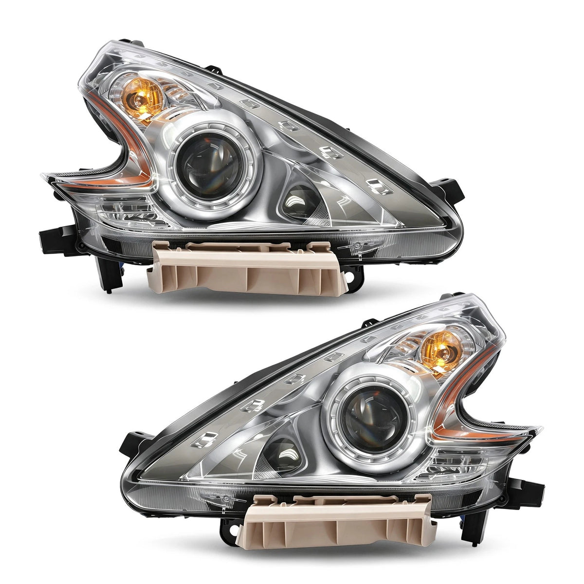 09-20 Nissan 370Z HID/Xenon Chrome Housing